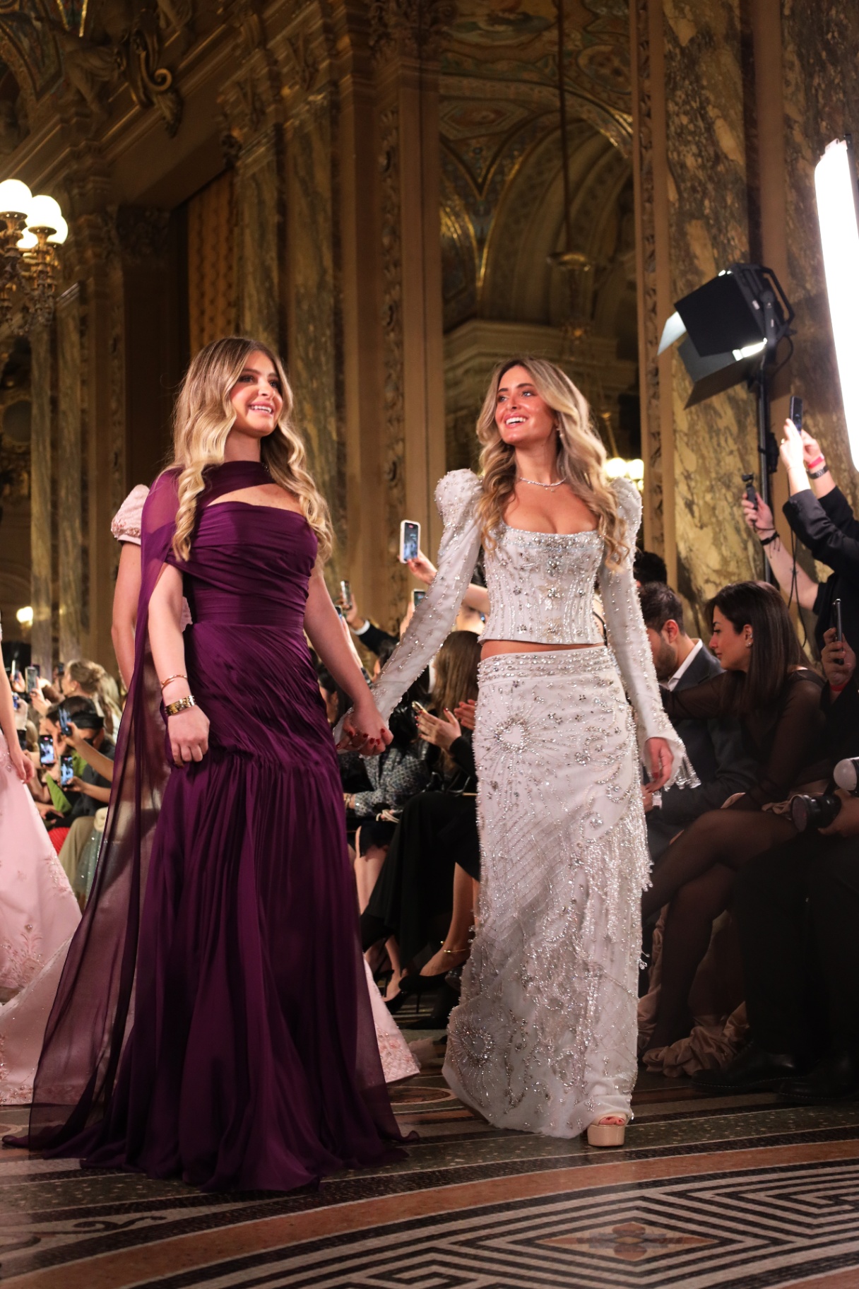 Finale walk through the grand hall